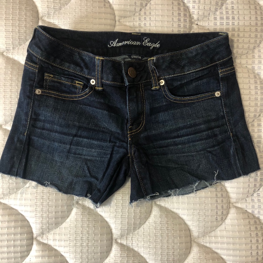 American eagle jean shorts